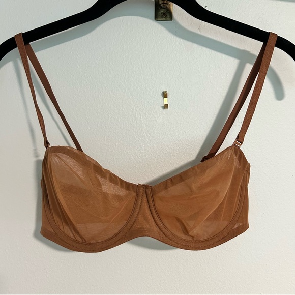 Skims No Show Balconette Bra 34C in Sienna - Picture 4 of 6